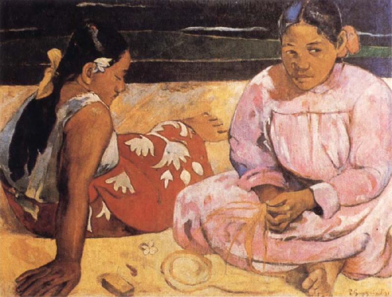 Paul Gauguin Tahitian Women oil painting picture